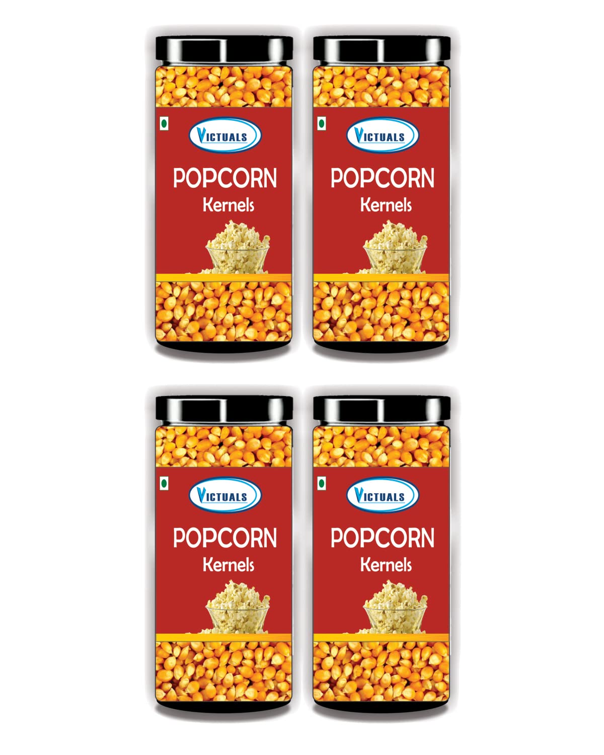 Victuals Popcorn Kernels Seeds 800g (4x 200g) | 100% Popping Kernels (Popcorn Makka | Makai)-picture-13