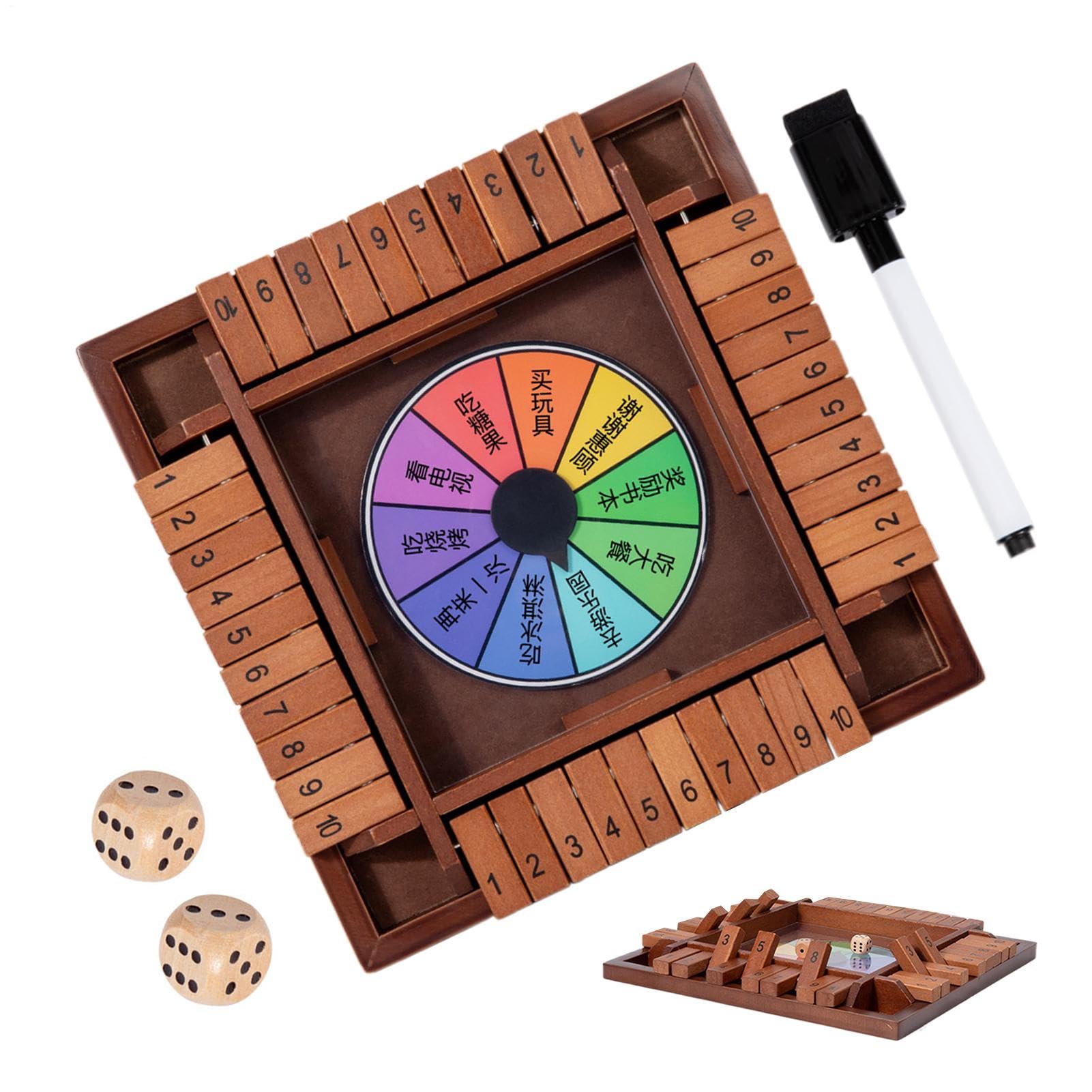 Jeux de Dés pour | De Dés Mathématiques en Bois
