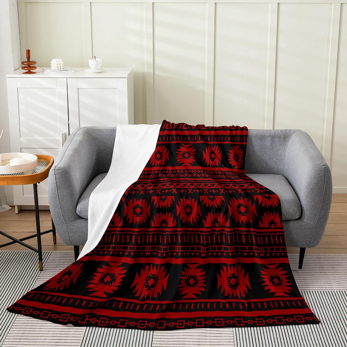Loussiesd Southwest koc polarowy typu queen, 228 x 228 cm