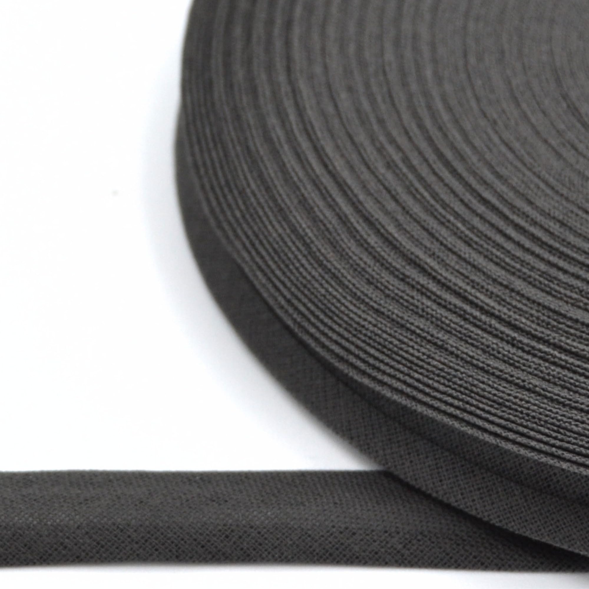celloexpress 25mm Prep School Grey Cotton Bias Binding Tape for Sewing - Trim Edging Quilting Bunting Crafts (5m - 500cm) โ image 1