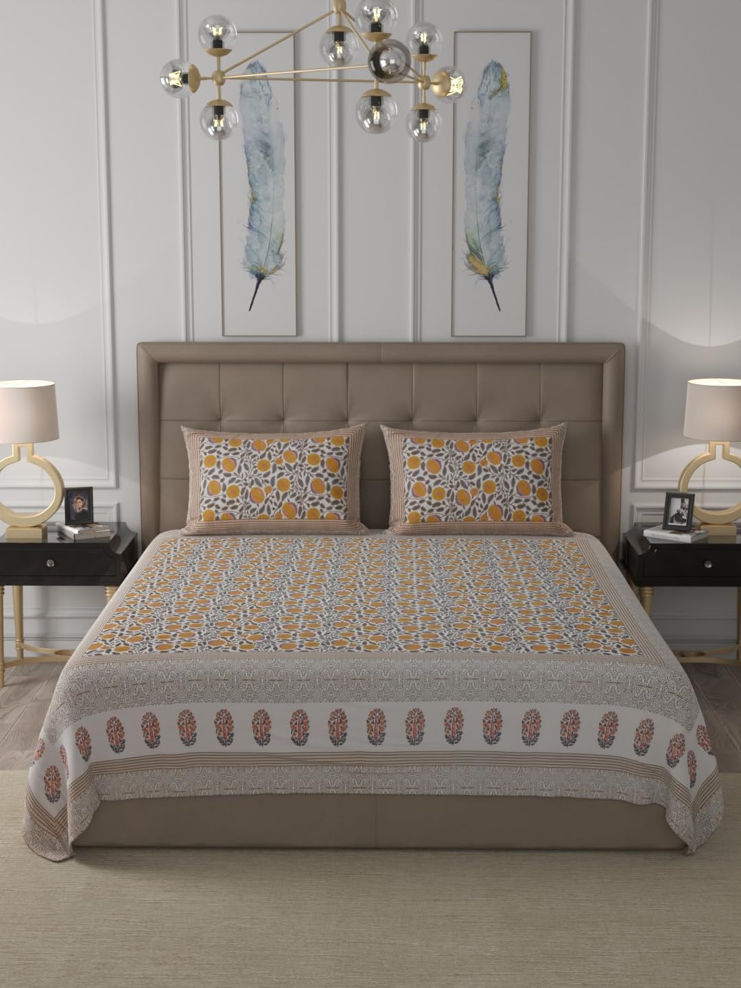 Premium 100 Cotton Bed Sheets Luxurious Feel & Easy Care