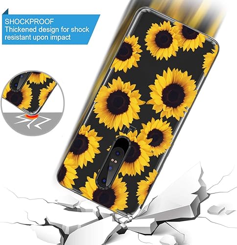 Miniatura 8 de Diseñada para OnePlus 7 Pro, a prueba de golpes, transparente, suave, flexible, TPU delgada, protectora para OnePlus 7 Pro 5G (6.7 pulgadas)