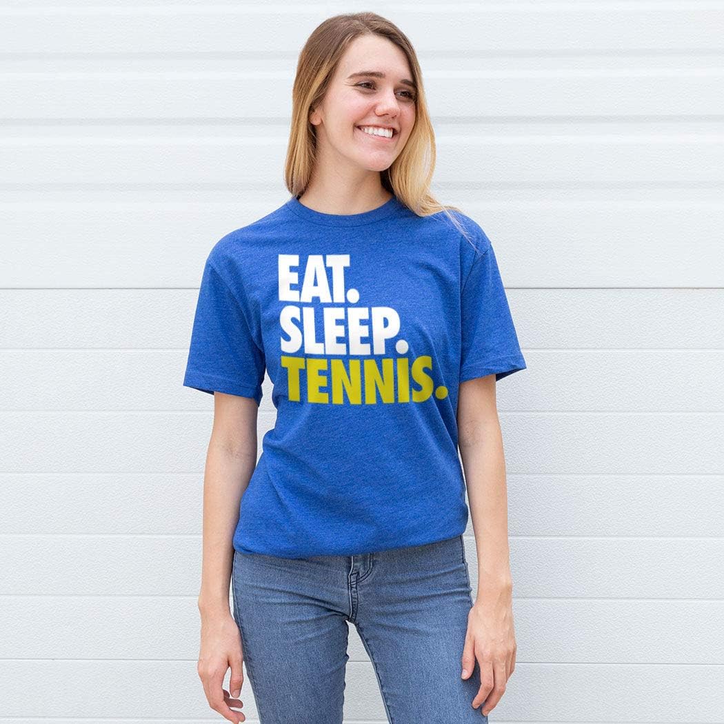 Eat. Sleep. Tennis. T-Shirt | Tennis Tees by ChalkTalk Sports | Multiple Colors | Youth and Adult Sizes