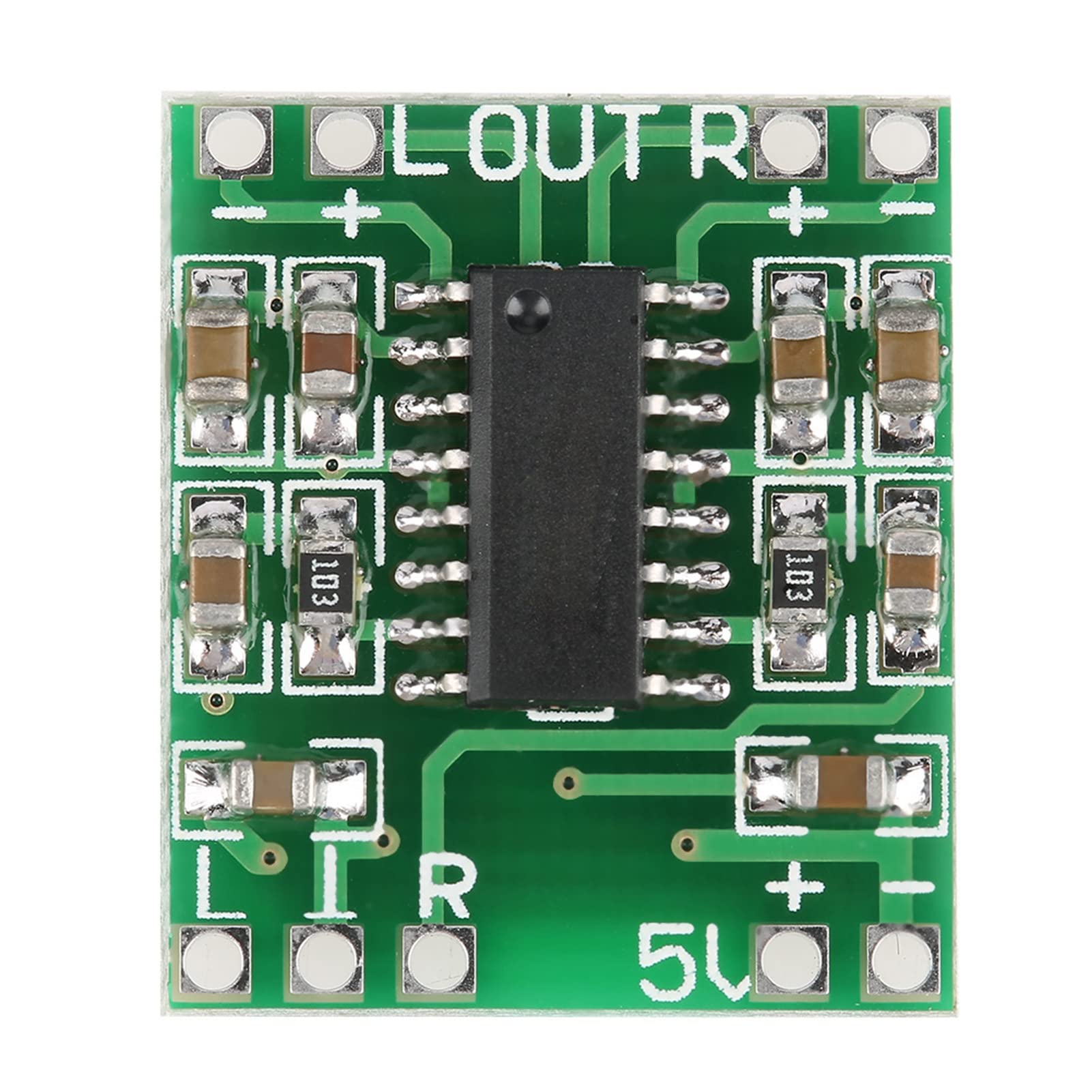 Power Amplifier Board Digital Amplifier Audio Board 5Pcs Electronic Amplifier Audio Amplifier Board Type D for LCD TVs Laptops Etc Receivers & Amplifiers