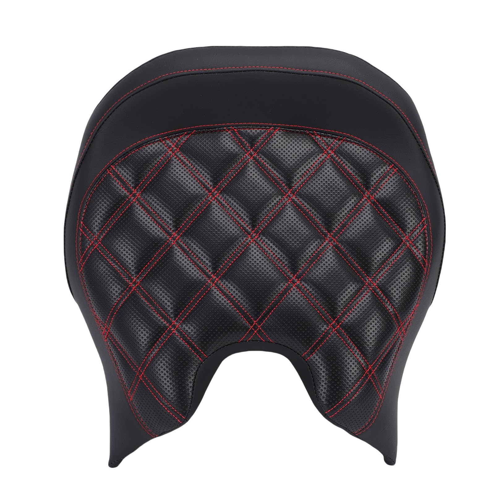Bewinner Ergonomiczny Fotel Kierowcy Kierowcy 219400795 Zamiennik dla Ryker 600 900 Rally Edition Sport ACE 2019-2023 Rombowe Szwy Poduszka Antypoślizgowa Czarna (Czerwone szwy)