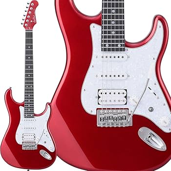 Amazon | LaidBack LST-3HZ Metalic Red Pearl エレキギター