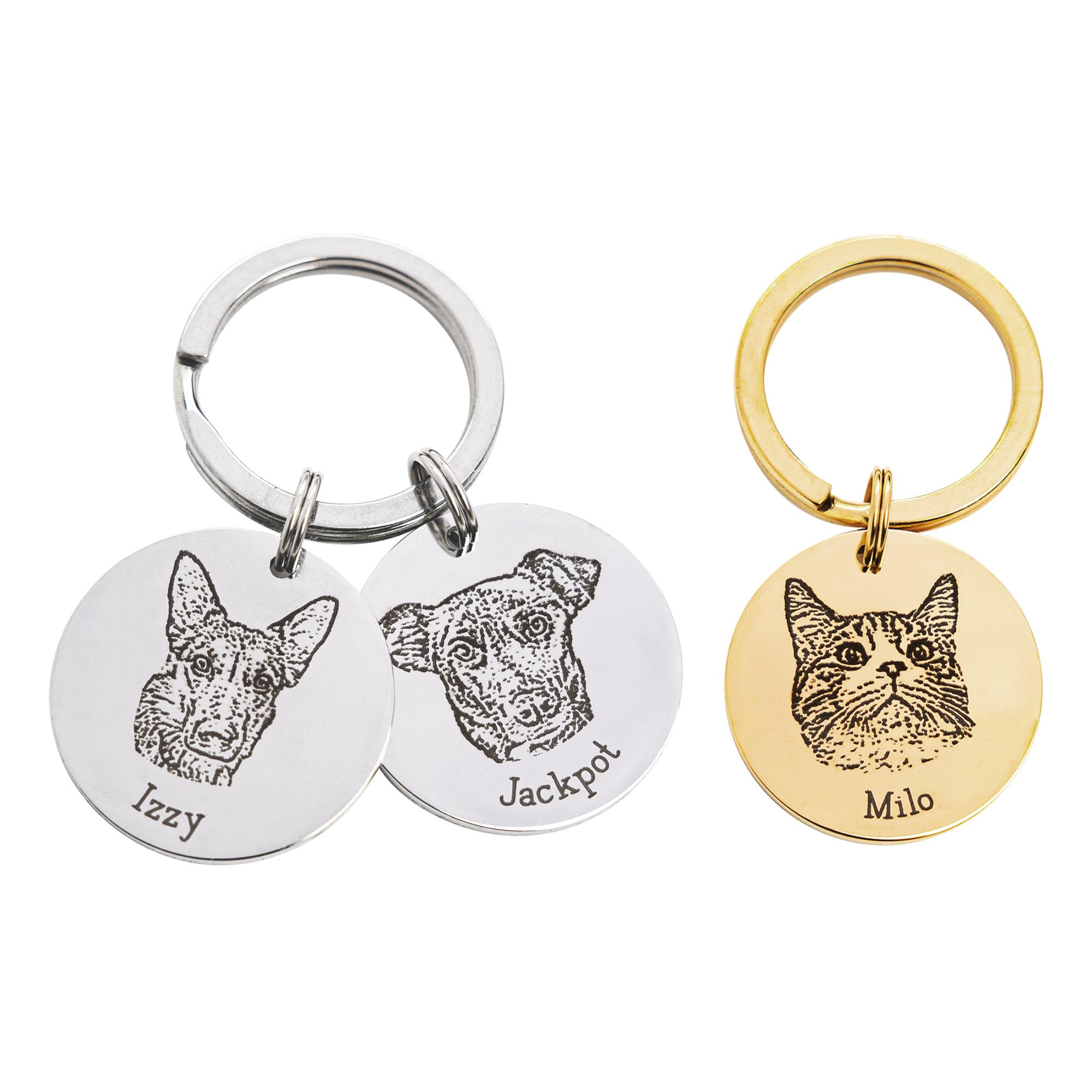 Best DAD Ever Personalised Engraved Keyring In Gift Pouch - Foto 3