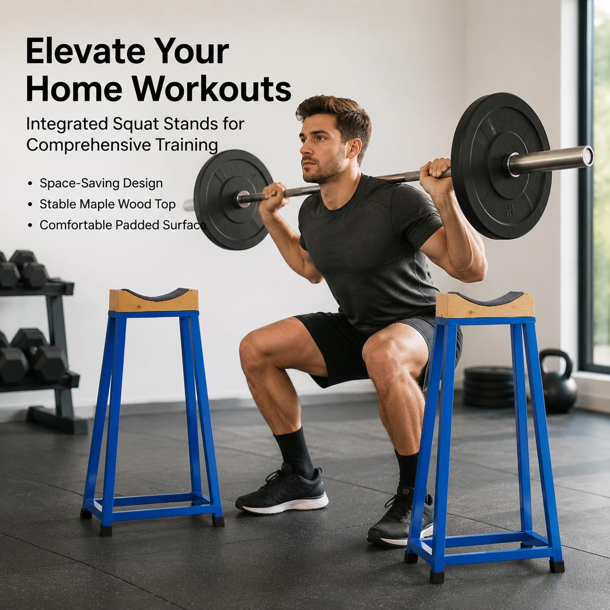 Supporto Bilanciere Palestra Casa