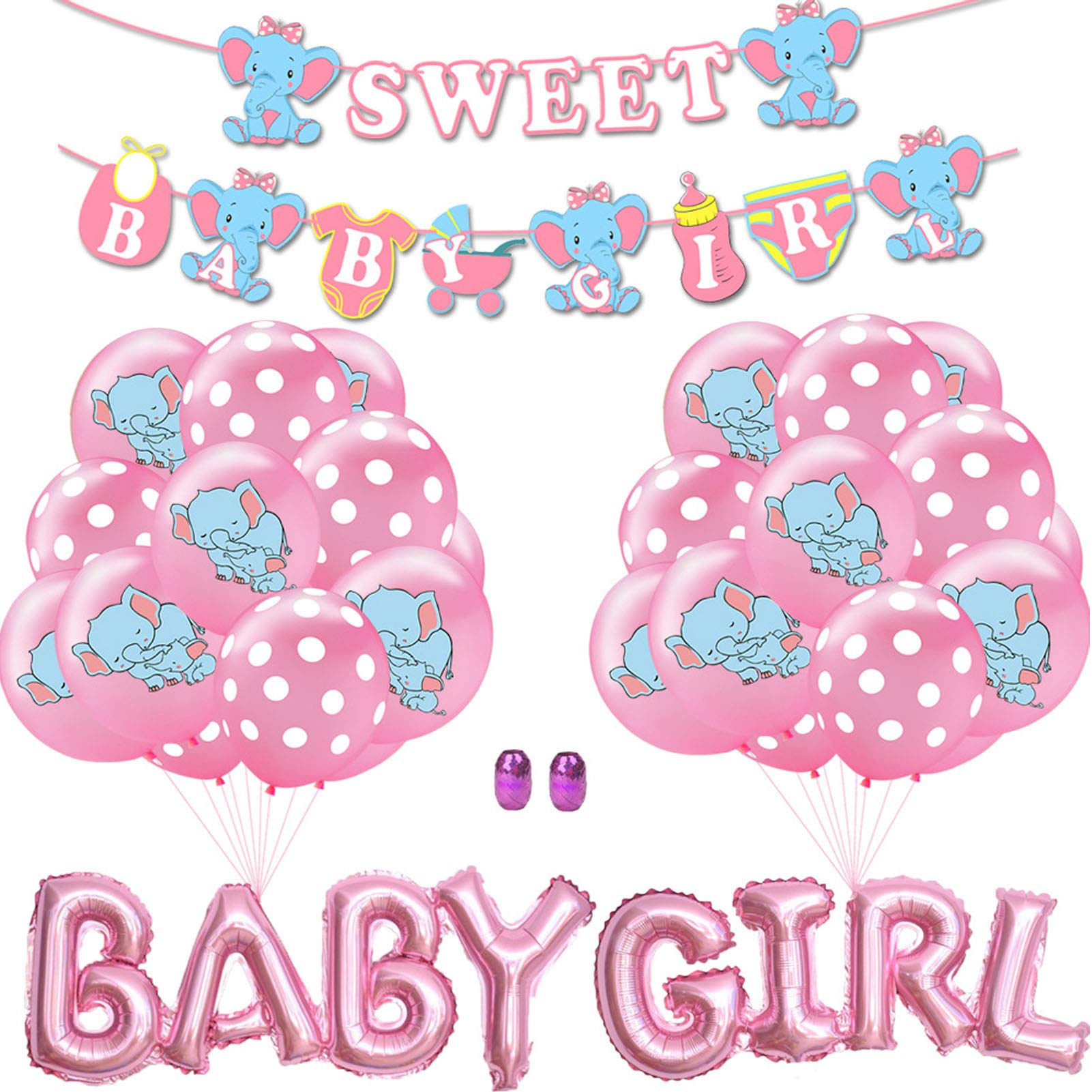 Buy Birthday Decorations, Elephant Balloons Party Decoration, 25 Pack