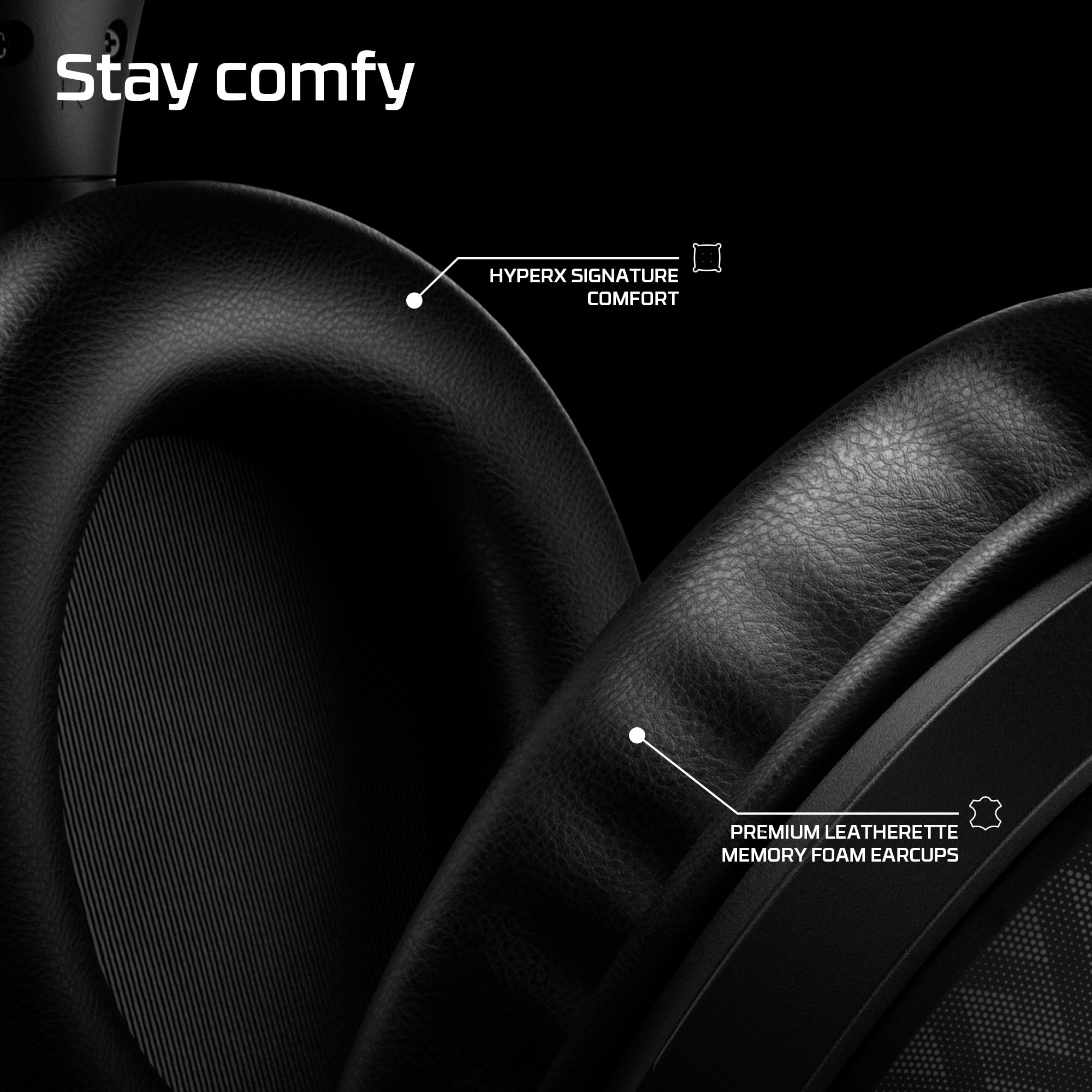HyperX CloudX Stinger 3 Bezprzewodowe słuchawki do gier dla konsoli Xbox | Bluetooth 5.2 i 2,4 GHz, do 80 godzin pracy na baterii, sterowniki 50 mm, mikrofon, USB-A, czarny