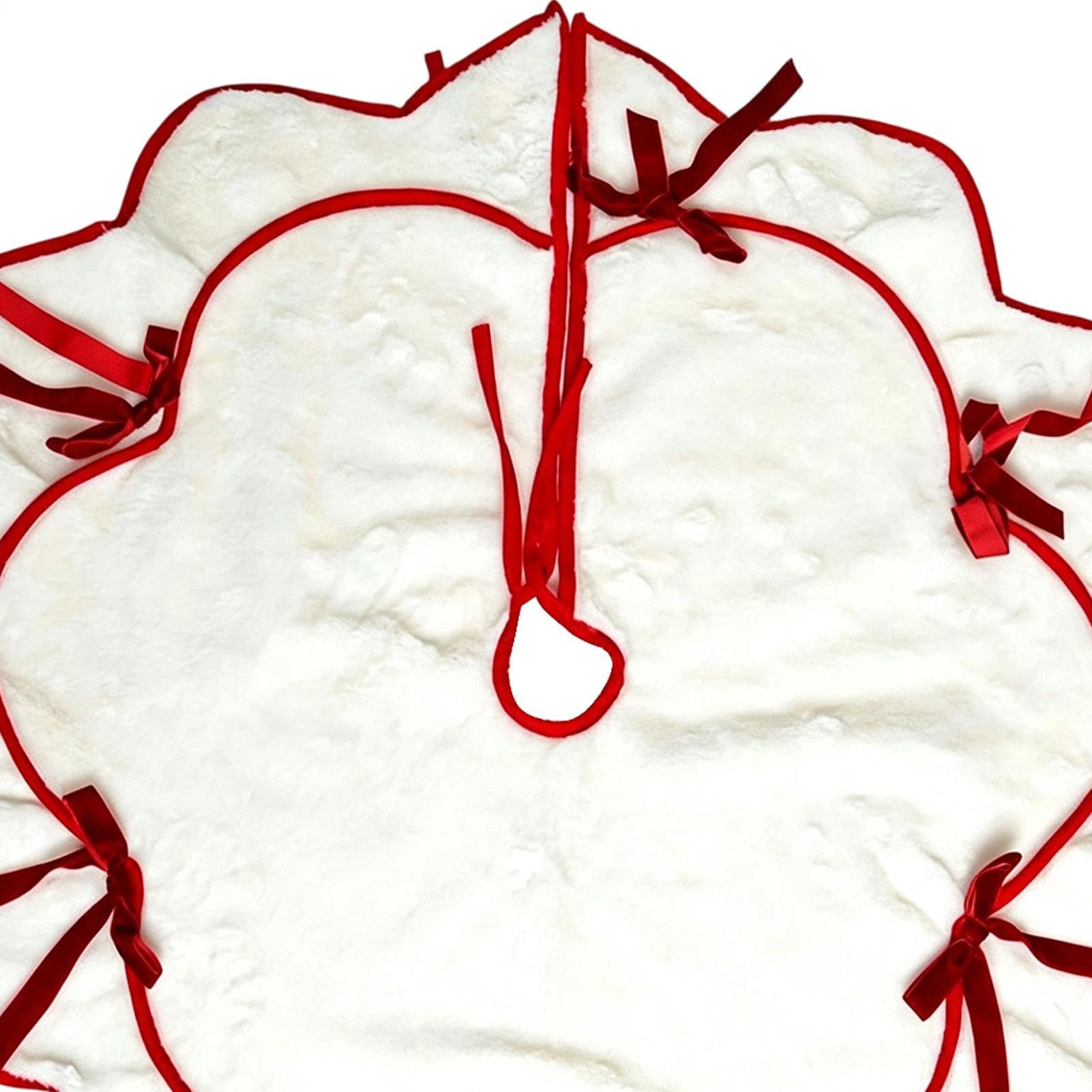 Gonna Grande Albero Di Natale Tappeto Gonna Antiscivolo in Peluche con