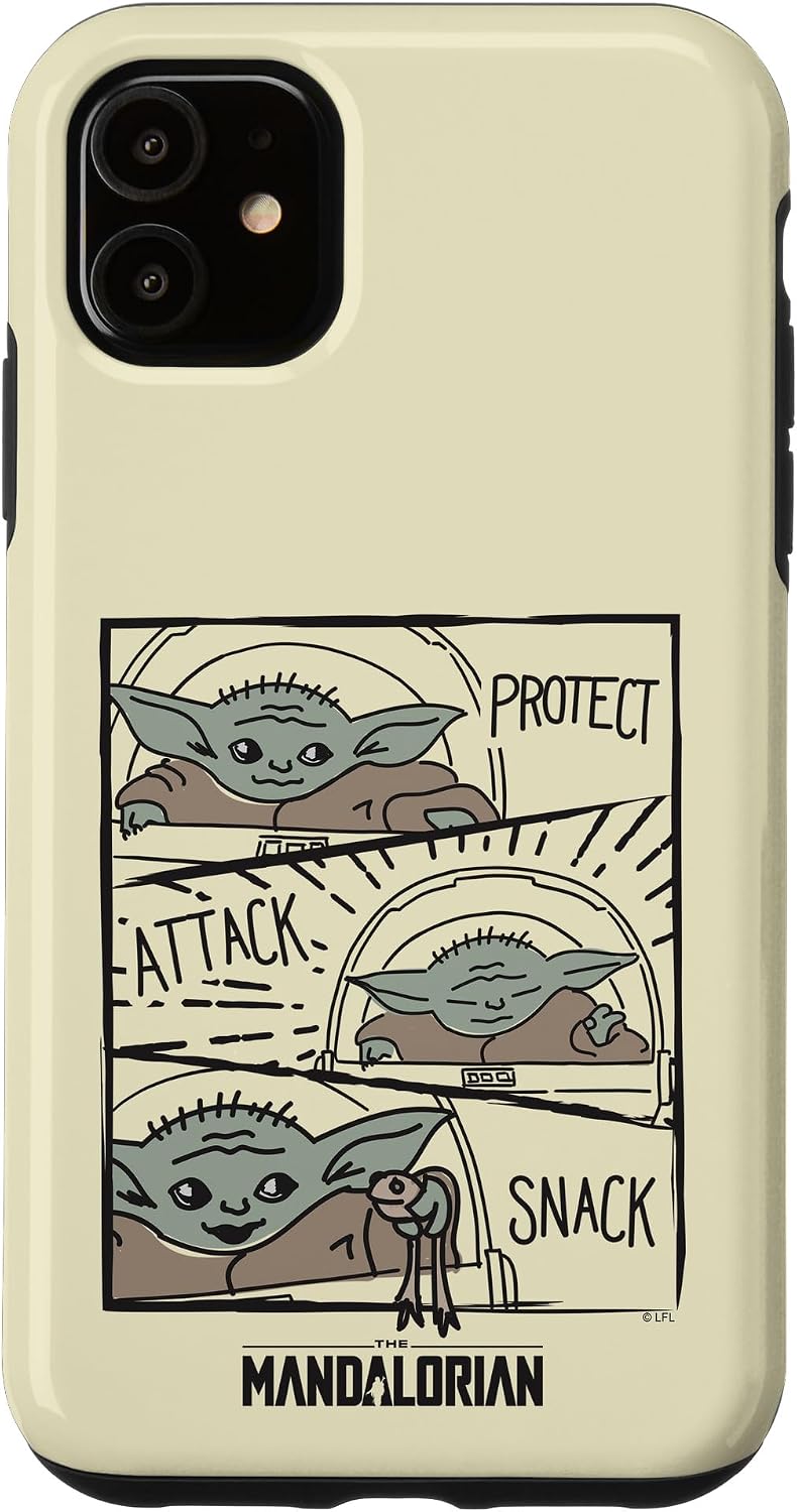 Star Wars: The Mandalorian The Child Protect Attack Snack Case for iPhone 14 Pro Max
