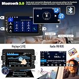 Android 15, 4G+64G GOHHDL Autoradio pour Renault Dacia Logan Duster Sandero Lodgy Capture Symbol Lada Xray avec Navi Carplay Android Auto, écran Voiture 7 Pouces avec GPS WiFi BT FM/RDS Caméra MIC - 6