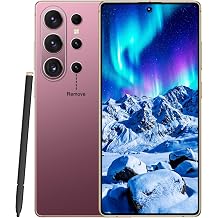 MMY 26 Ultra Unlocked Phone,16GB+512GB Mobile Phone,Android 15 Smartphone with Tool Pen, Snapdragon 8 Gen 4,7000mAh Titanium Battery, 108+68MP Camera, Dual SIMRose