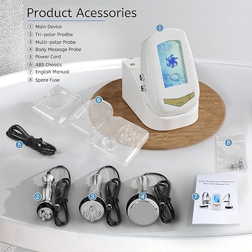 Miniatura 4 de Ecqizer Masajeador corporal 3 en 1, herramienta multifuncional para el cuidado de la piel, brazos, vientre, cintura, muslo, piernas, para spa y uso