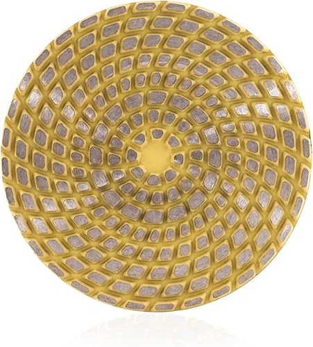 Miniatura 8 de BSRTTOOL Almohadillas de pulido de diamante de metal de 4 pulgadas, amoladora seca o húmeda, baldosas, mármol, hormigón, cerámica, vidrio (grano 301