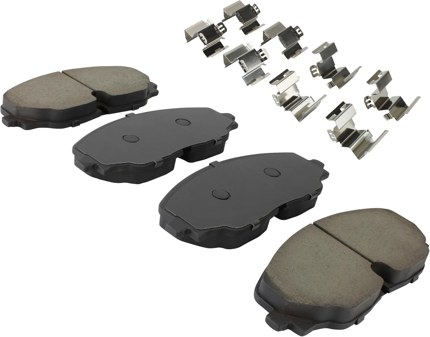 QUALITY-BUILT Front Ceramic Brake Pads, Premium 1001-2074C, Compatible with 2018-2024 Volkswagen (Atlas,Atlas Cross Sport,Teramont)
