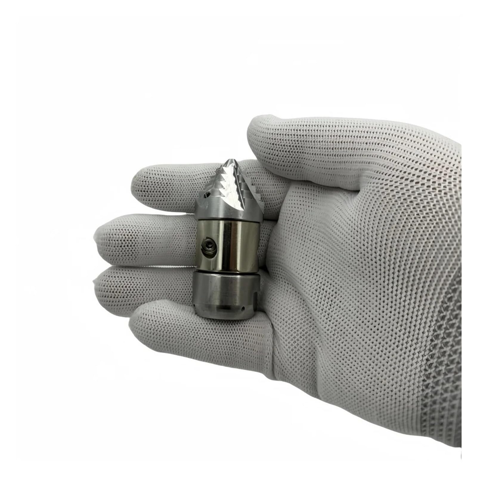 Boquilla de limpieza rotativa de alta presión de acero inoxidable con interfaz de 3/8 de pulgada, manguera de drenaje for alcantarillado, caudal de 15 a 30 l(30L)