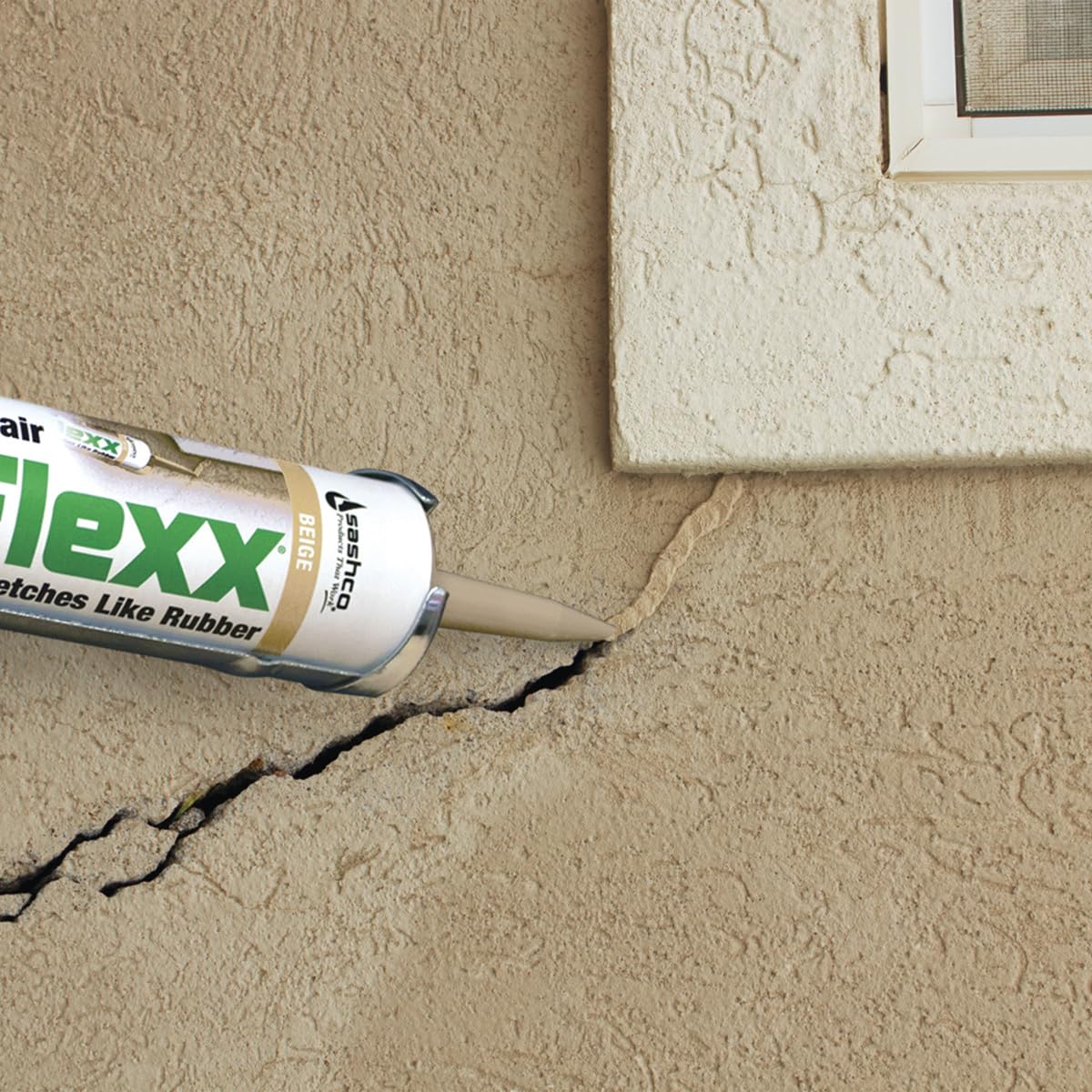 Sashco 15010 - Reparación de lechada MorFlexx, color beige