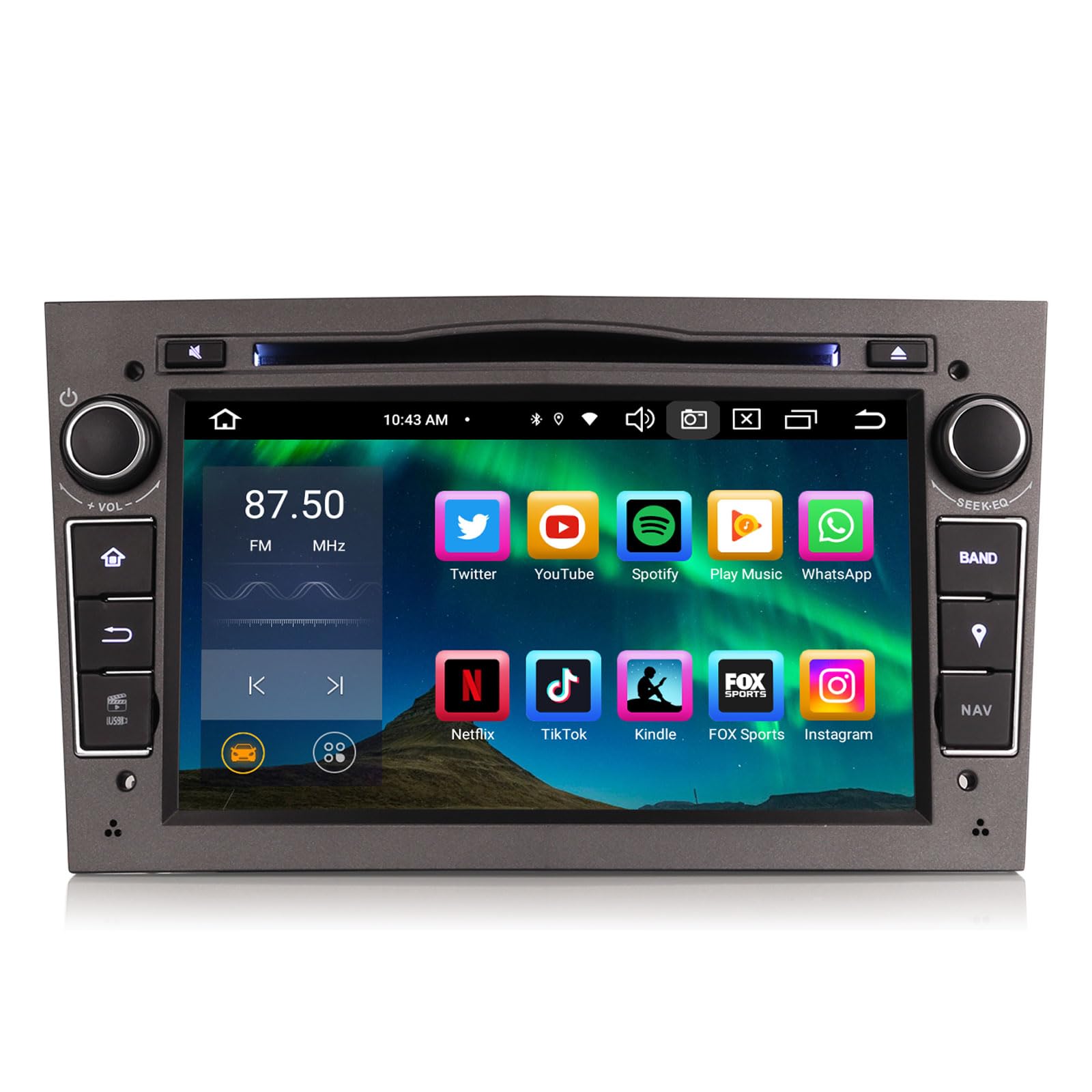 8 Núcleos Android 14 GPS Navegación Estéreo de Automóvil para Opel Corsa C Antara Vectra C Astra H Corsa D Zafira Signum Con Carplay Android Auto Bluetooth 5.0 WiFi DVD DSP RDS OBD DAB 4GB+64GB