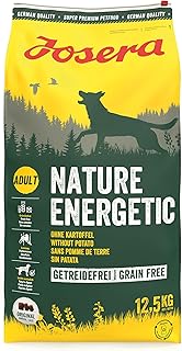 JOSERA Nature Energetic (1 x 12.5 kg) Grain-Free Dog Food without Potatoes Super Premium Dry Food for Adult Dogs Pack of 1 product image