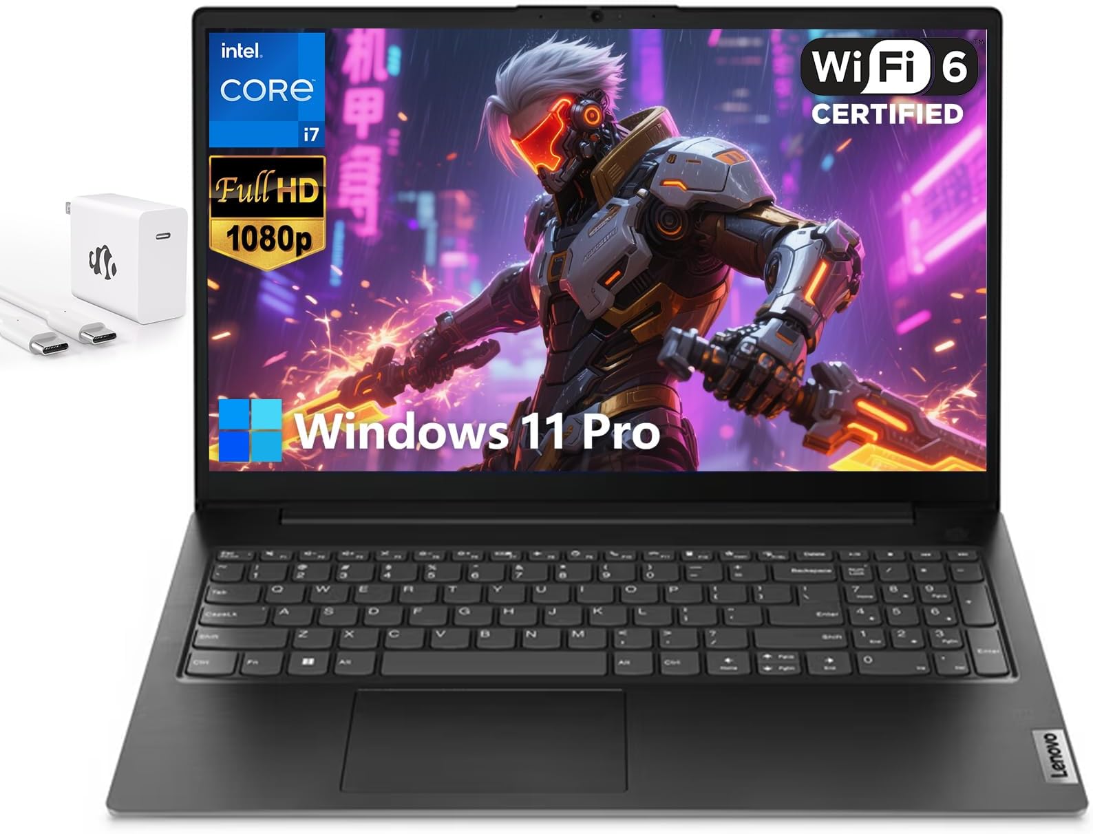 V15 G4 15.6" FHD Business Laptop, Intel 10-Core i7-13620H(Beats Ultra 7 255U), 40GB RAM 1TB SSD, Laptop for College Students Study Home with Wi-Fi 6 Bluetooth 5.2 RJ-45 Numeric Keypad Win 11P