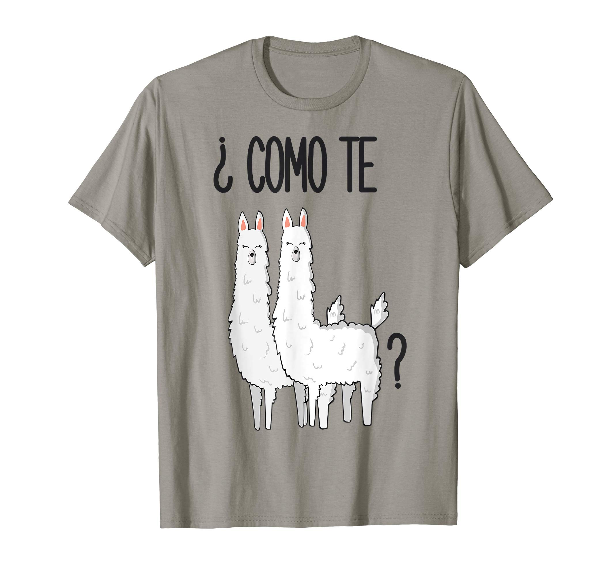 Como Te Llamas Funny Llama Spanish Joke T-Shirt T-Shirt
