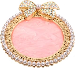 Beavorty 2 Pçs Paleta De Mistura Paleta De Unhas Bandeja Decorativa Redonda Placas De Unhas Para Nail Art Pintura De Manicure De Cor Misturada Placas De Exibição Guache Bandeja De Mistura