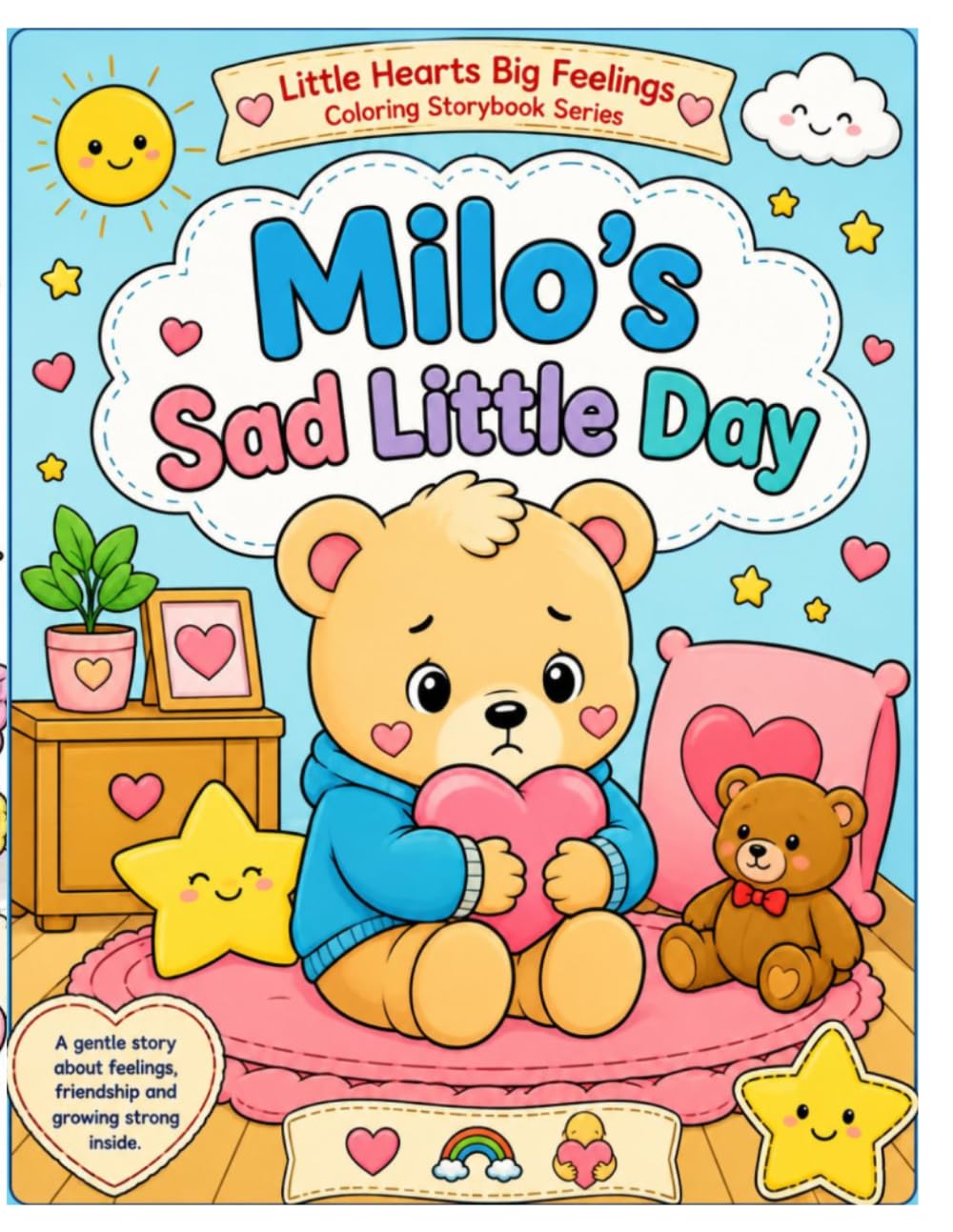 Milo’s Sad Little Day: A Gentle Story About Sadness, Comfort, and Big Feelings (Little Hearts Big Feelings)