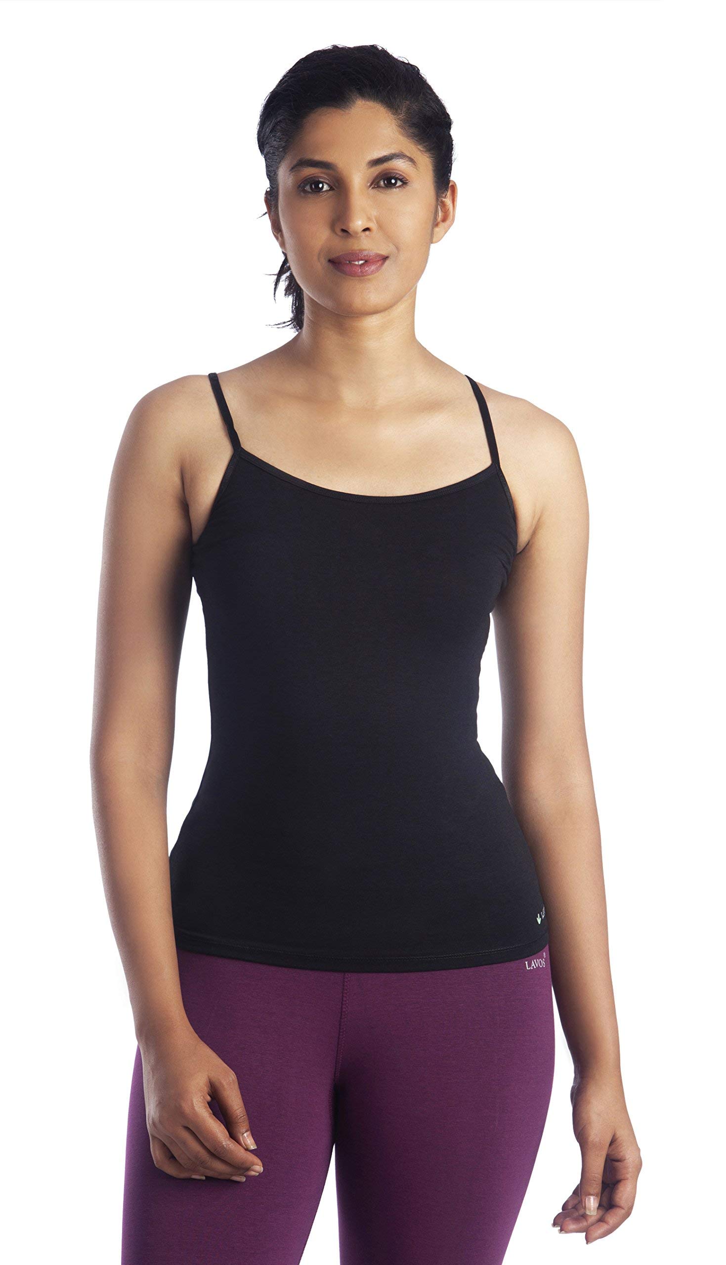 lavos Women’s Camisoles, Sleeveless Long Tank Top, Anti-Microbial Bamboo Cotton Camisole Slip, Adjustable Straps Spaghetti Tops, Comfortable Inner Slips for Women-picture-42