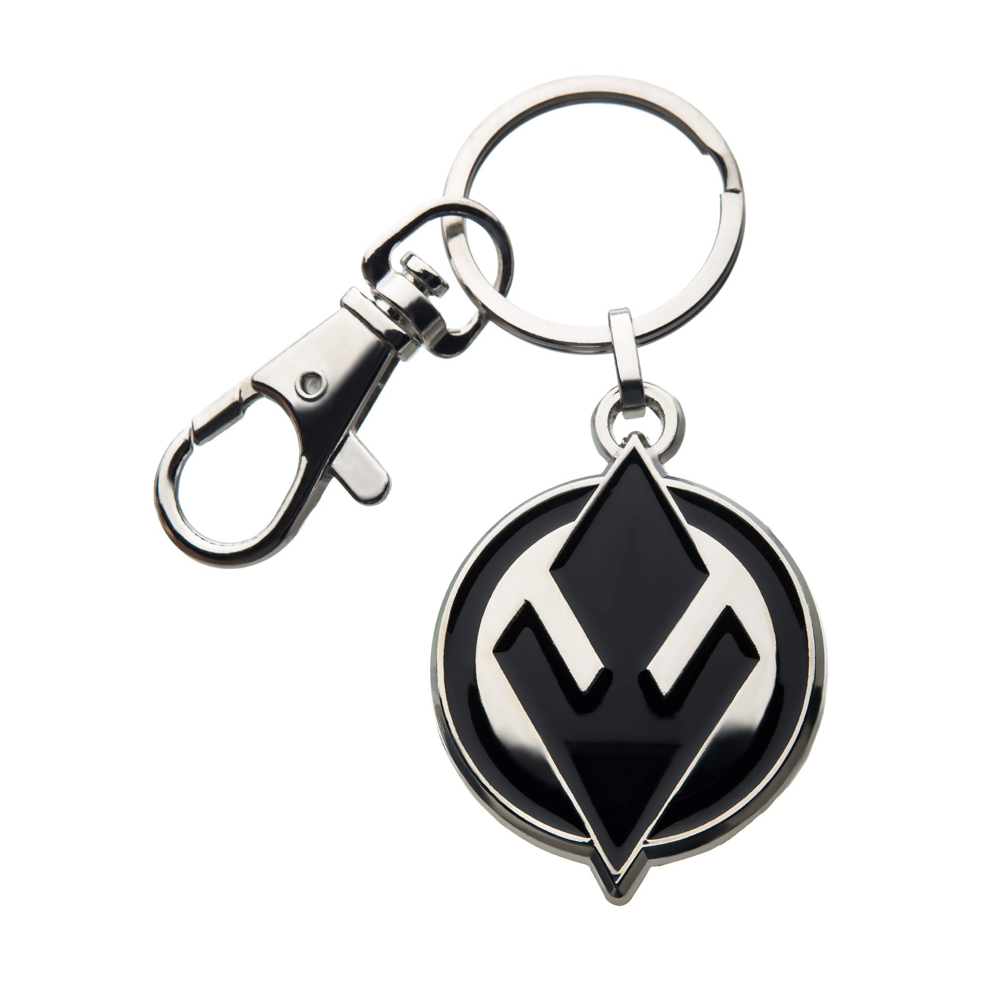 Star Wars Black Sith Symbol Stainless Steel Keychain