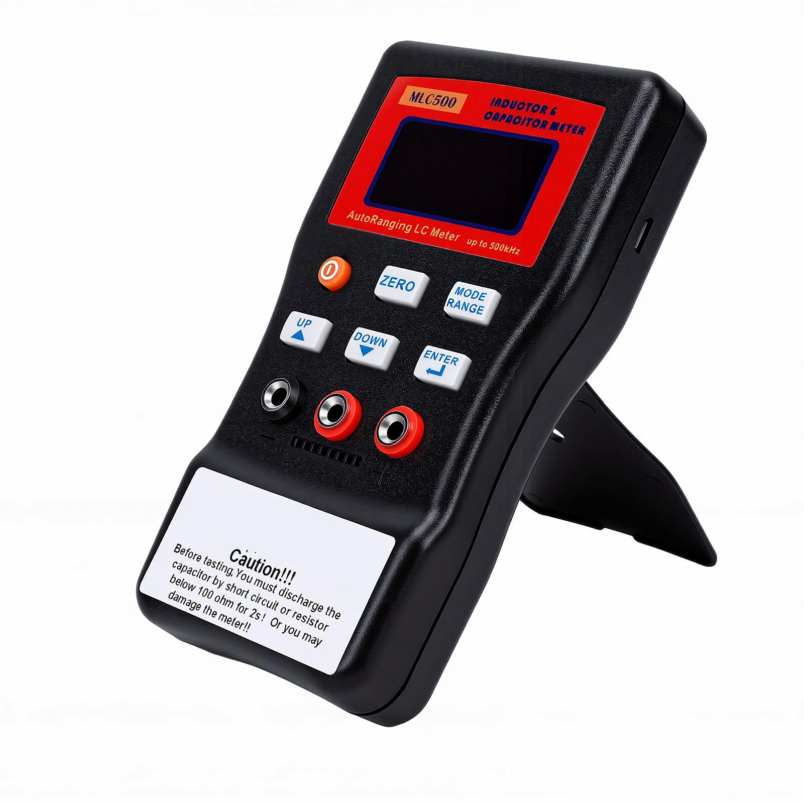 Eujgoov Tester Digitale a Portata Automatica del Misuratore di Induttanza di capacità 1pF-100mF 1uH - 100H per la Riparazione di Apparecchi HVAC