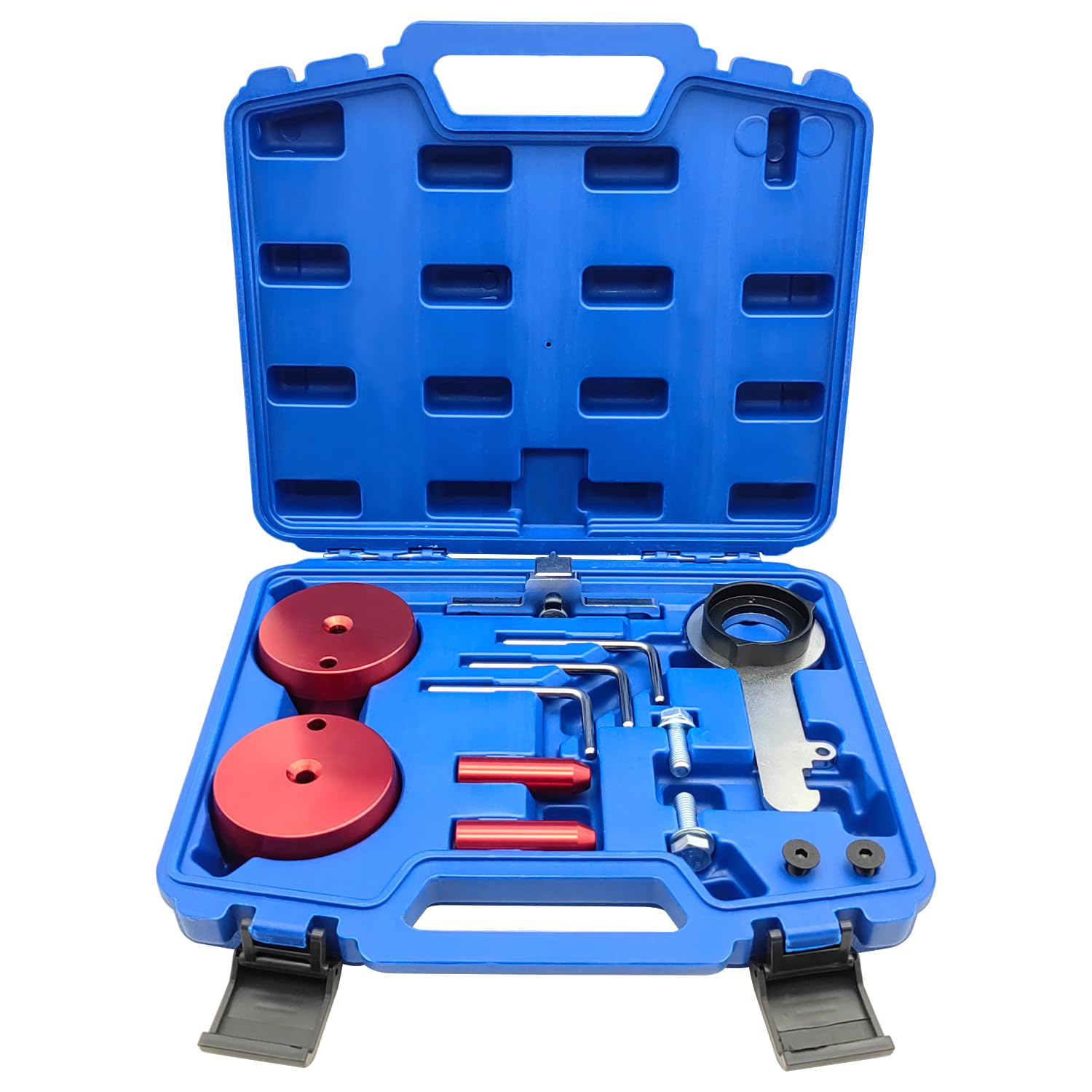 ZKTOOL Kit di strumenti per il bloccaggio dell'allineamento dell'albero a camme del motore, compatibile con motore Ford 2.0 Ecoblue TDCi, strumenti per la fasatura del motore diesel, OEM 303-1643, 303