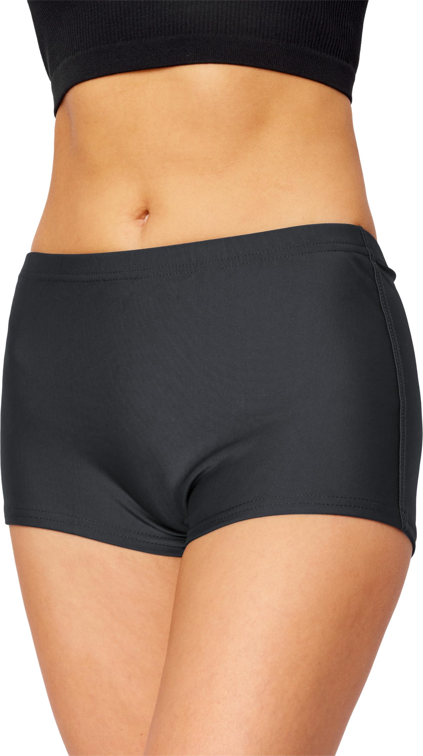 Merry Style Damen Badeshorts Bikinihose Modell L23L1 (Graphit (9154), 56)