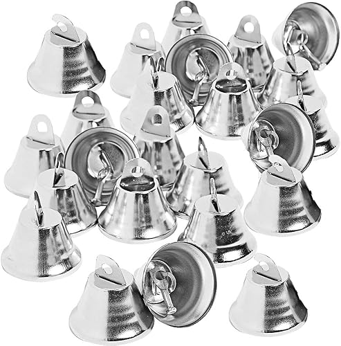 Miniatura 1 de Campanas de boda plateadas, 24 piezas