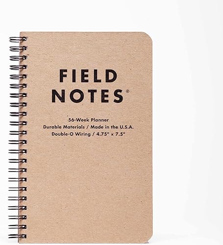 Field Notes, planificador de 56 semanas, 2016