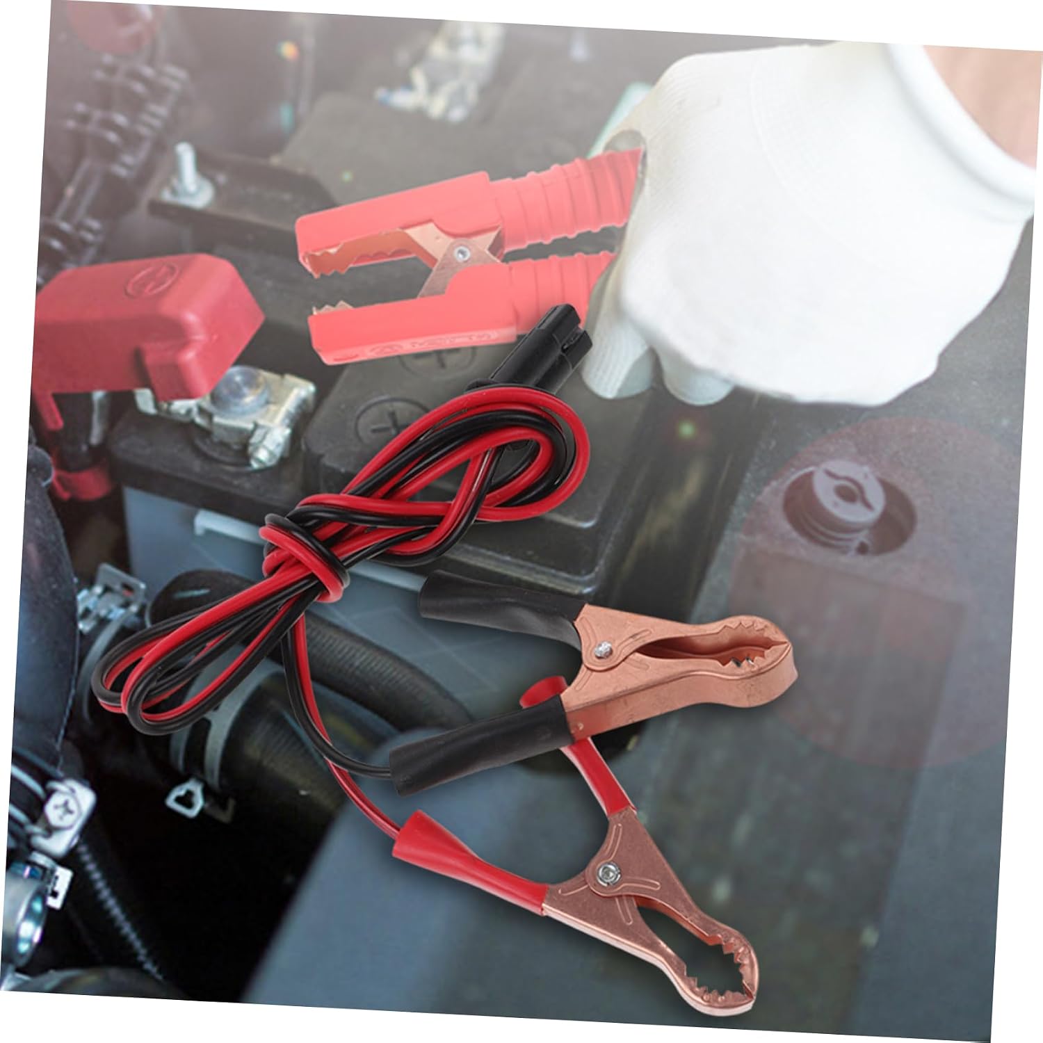 1set Car Injector Cleaning Tool Set Injector Cleaner Clamp Adapter for Easy Use Cars Motorcycles and Electric Scooters Efficient System Maintenance