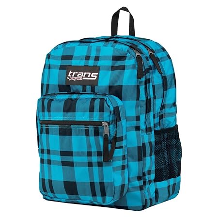 Blue plaid backpack Clearance