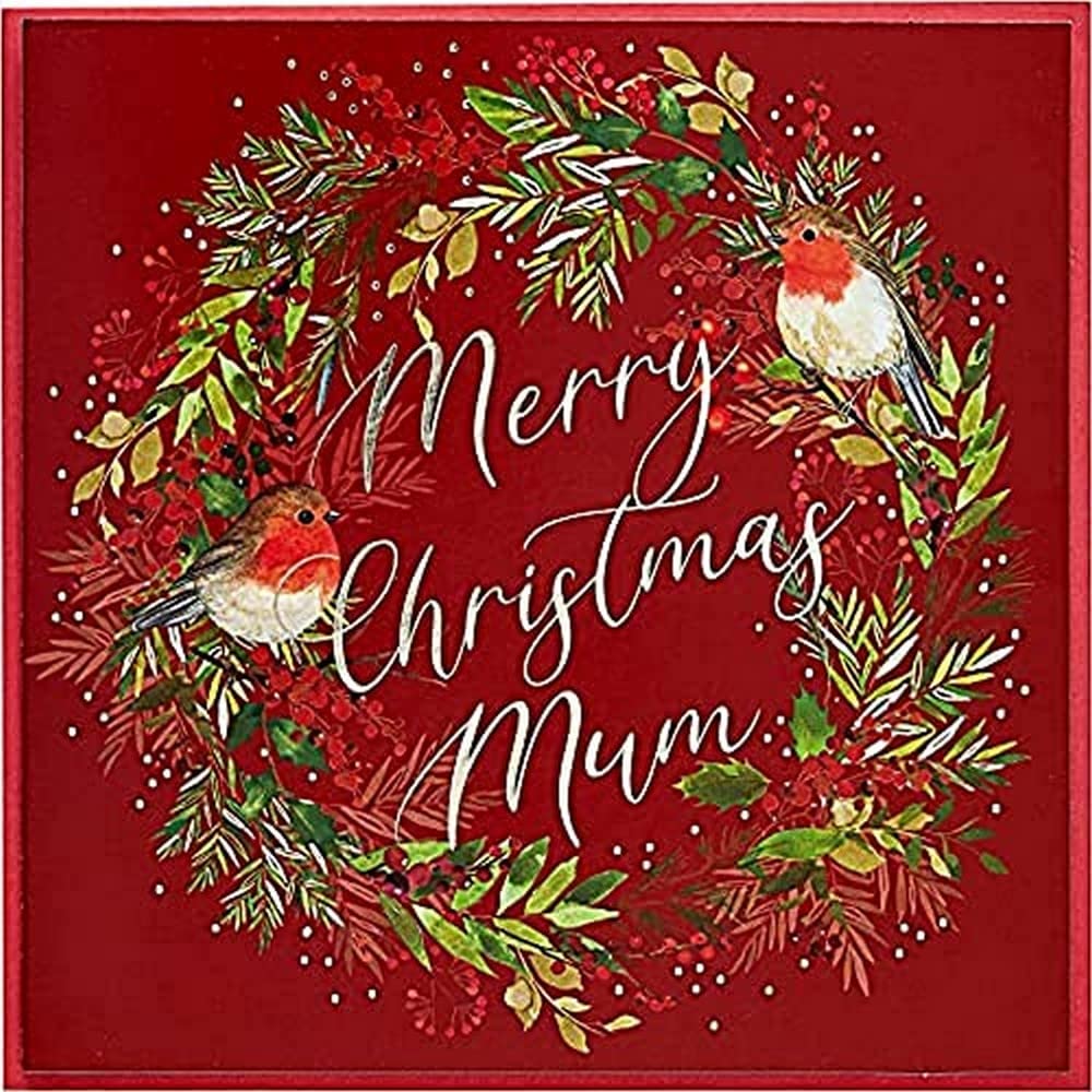 YULETIDE 'MUM' SINGLE CHRISTMAS CARD