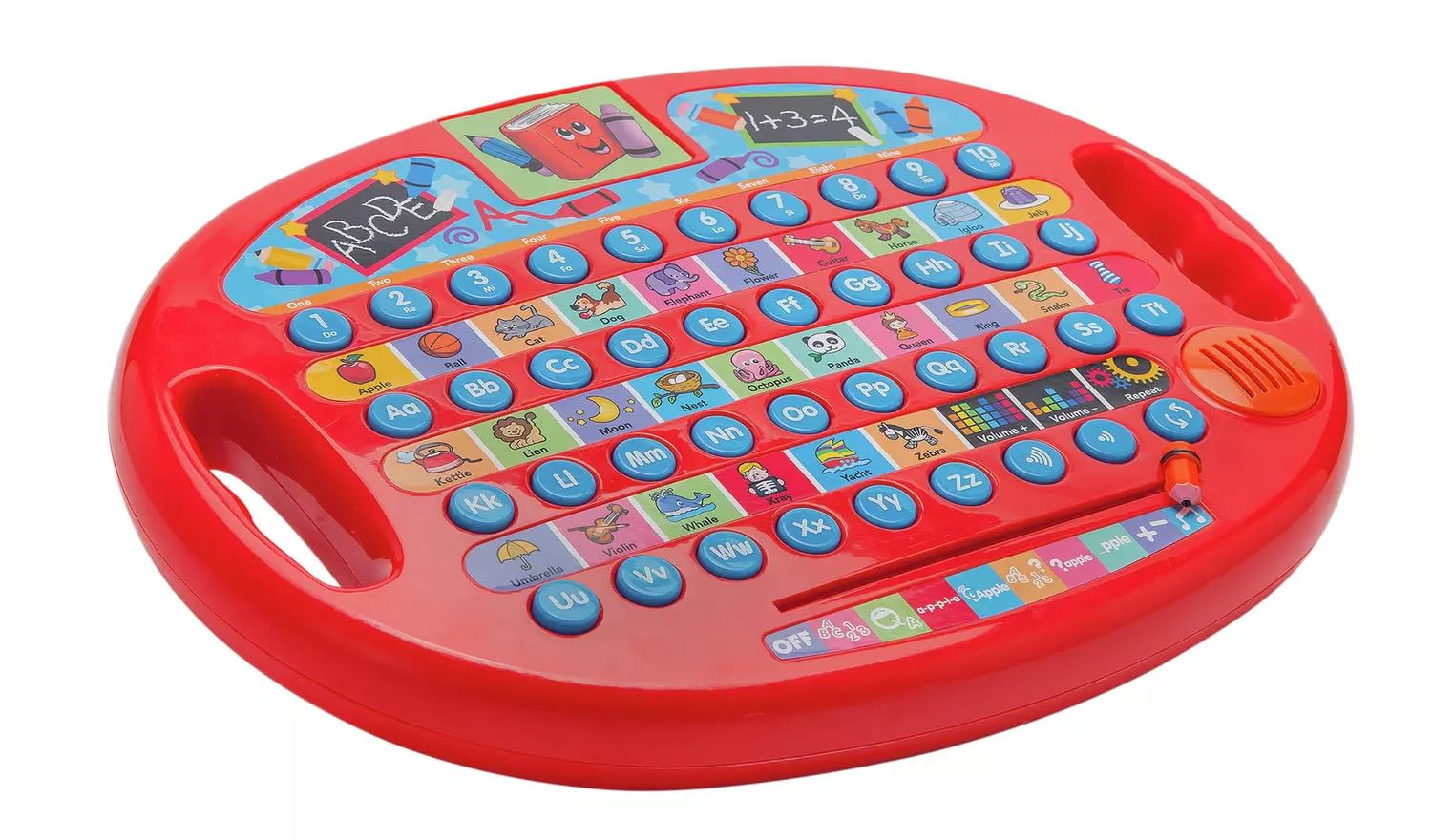 Chad Valley PlaySmart Phonics Board * Stimulate your little one's brain as they learn about letters, words, numbers and counting in a fun way *