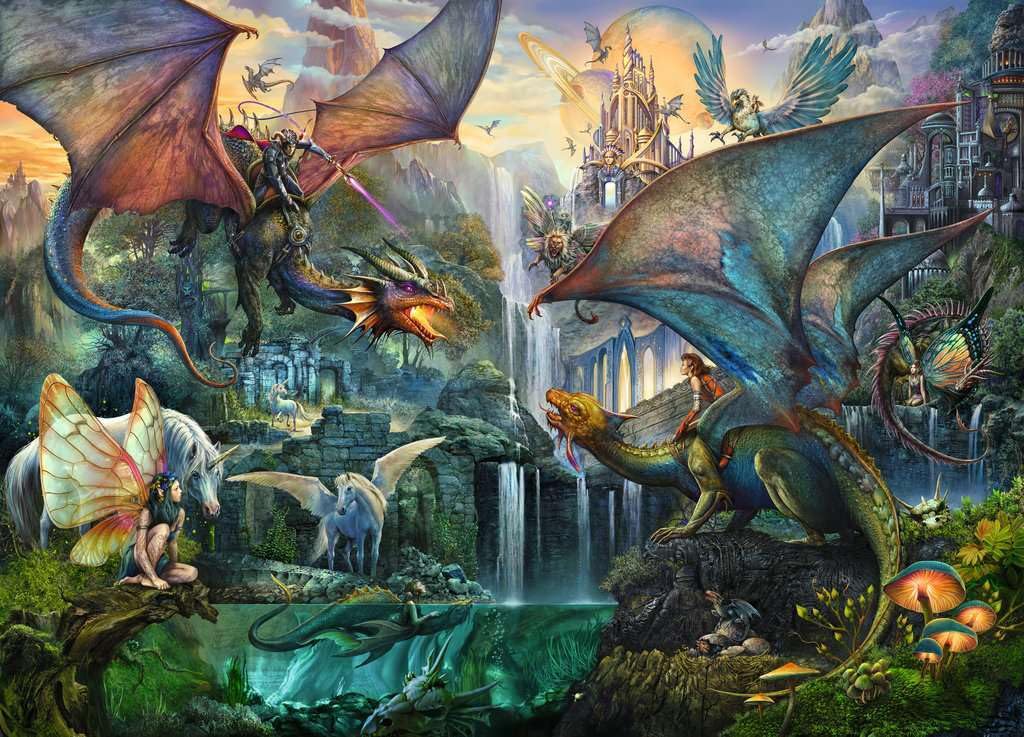 Ravensburger 16721 Dragon Forest 9000 Pieces : Amazon.co.za: Toys