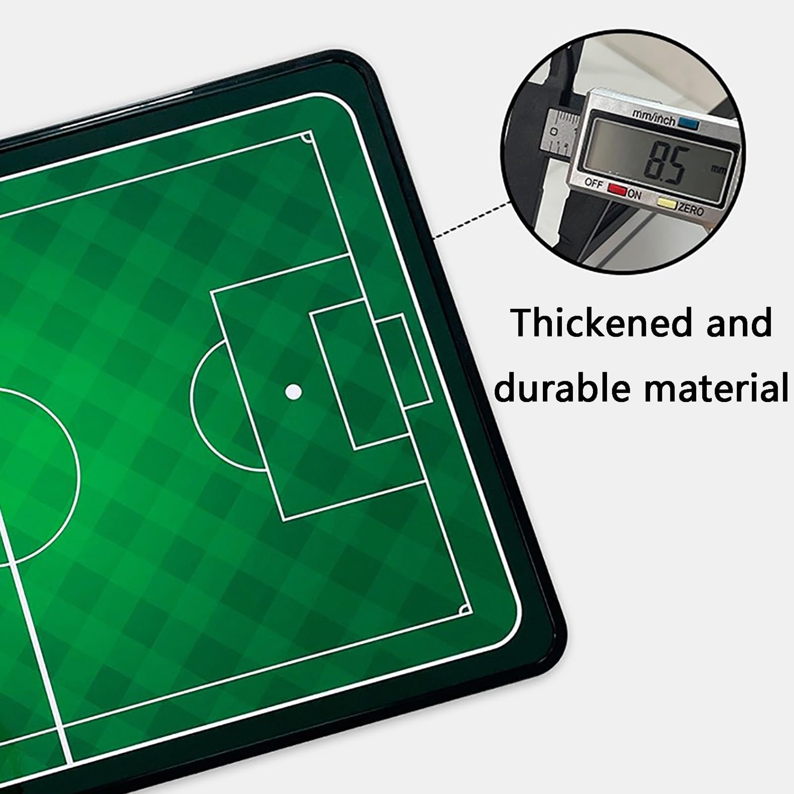 Lavagnetta per Allenatore Calcio, Lavagna Magnetica Calcio, con Treppiede e Borsa per Il Trasporto, Materiale Resistente, Facile da Trasportare, Ideale per L'insegnamento