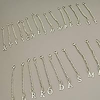 Vista 5 de Tovly 2PCS Letter Charm Accessories For Stanley Cup A-Z ID Initial Pendants Personalized Charms For Stanley Tumbler Handle