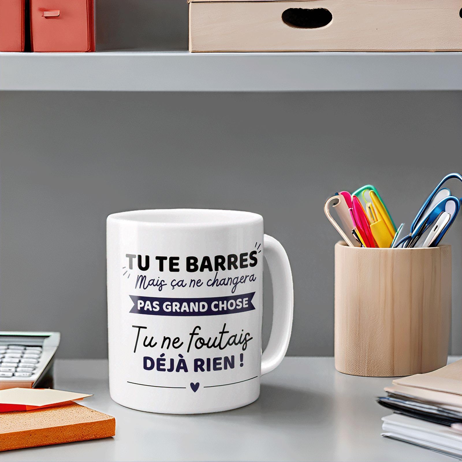 Ylinge Set Regalo per Collega e Aica Borsa Cosetica e Portachiavi con