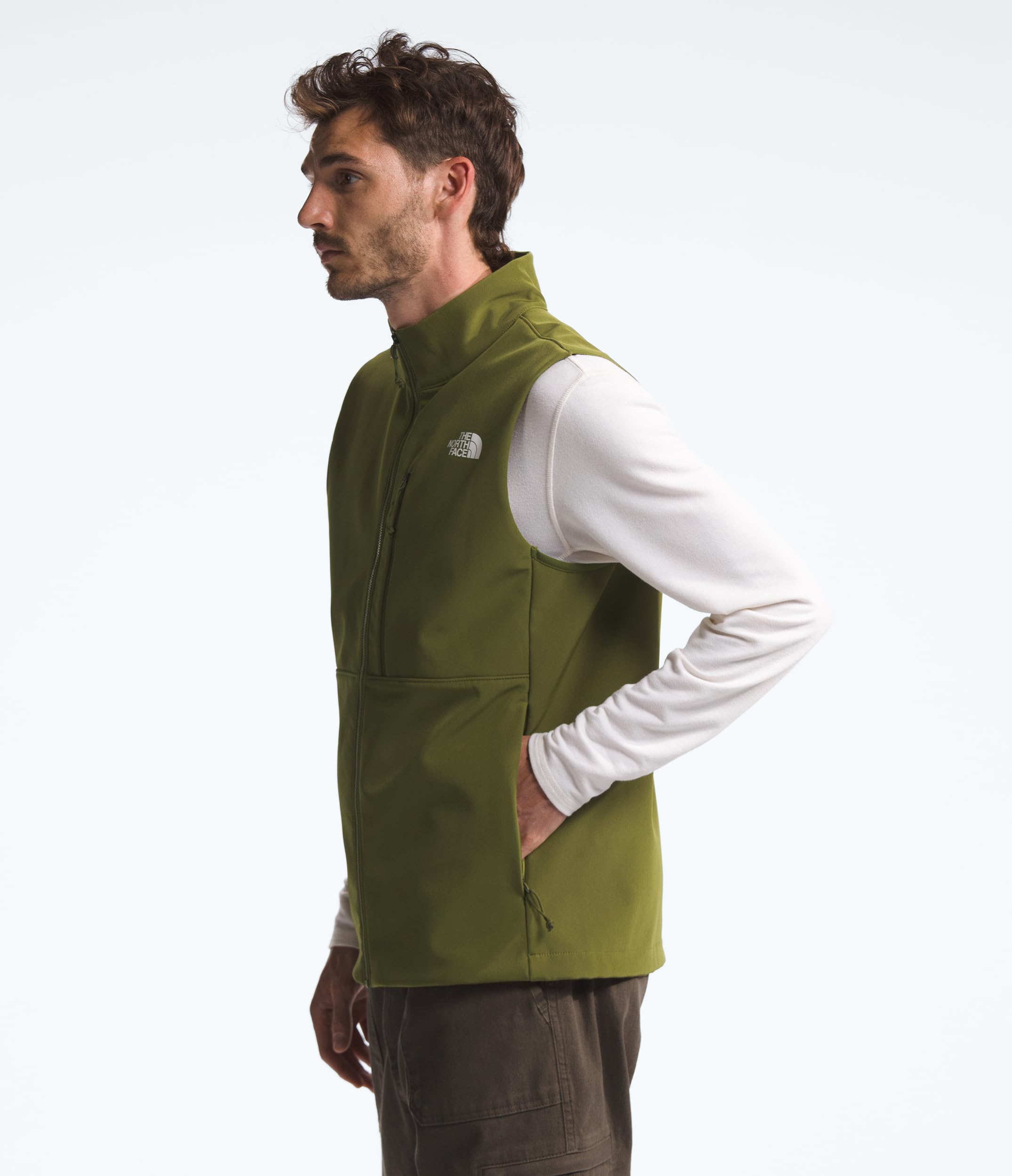 The North Face Mens Apex Bionic 3 Vest, S, Forest Olive at Amazon