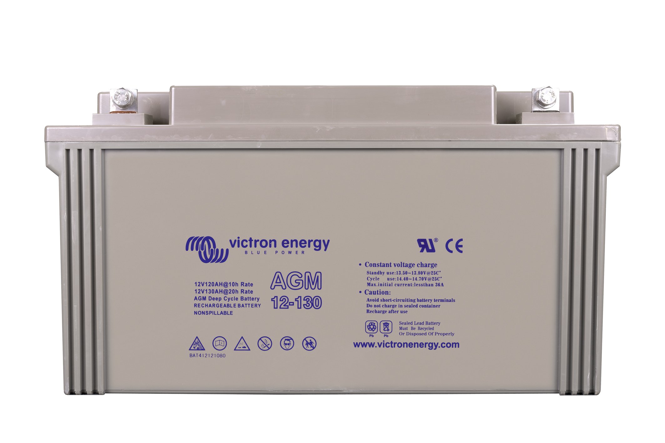 Victron Energy Batterie au Plomb AGM 130 Ah 12 Volt