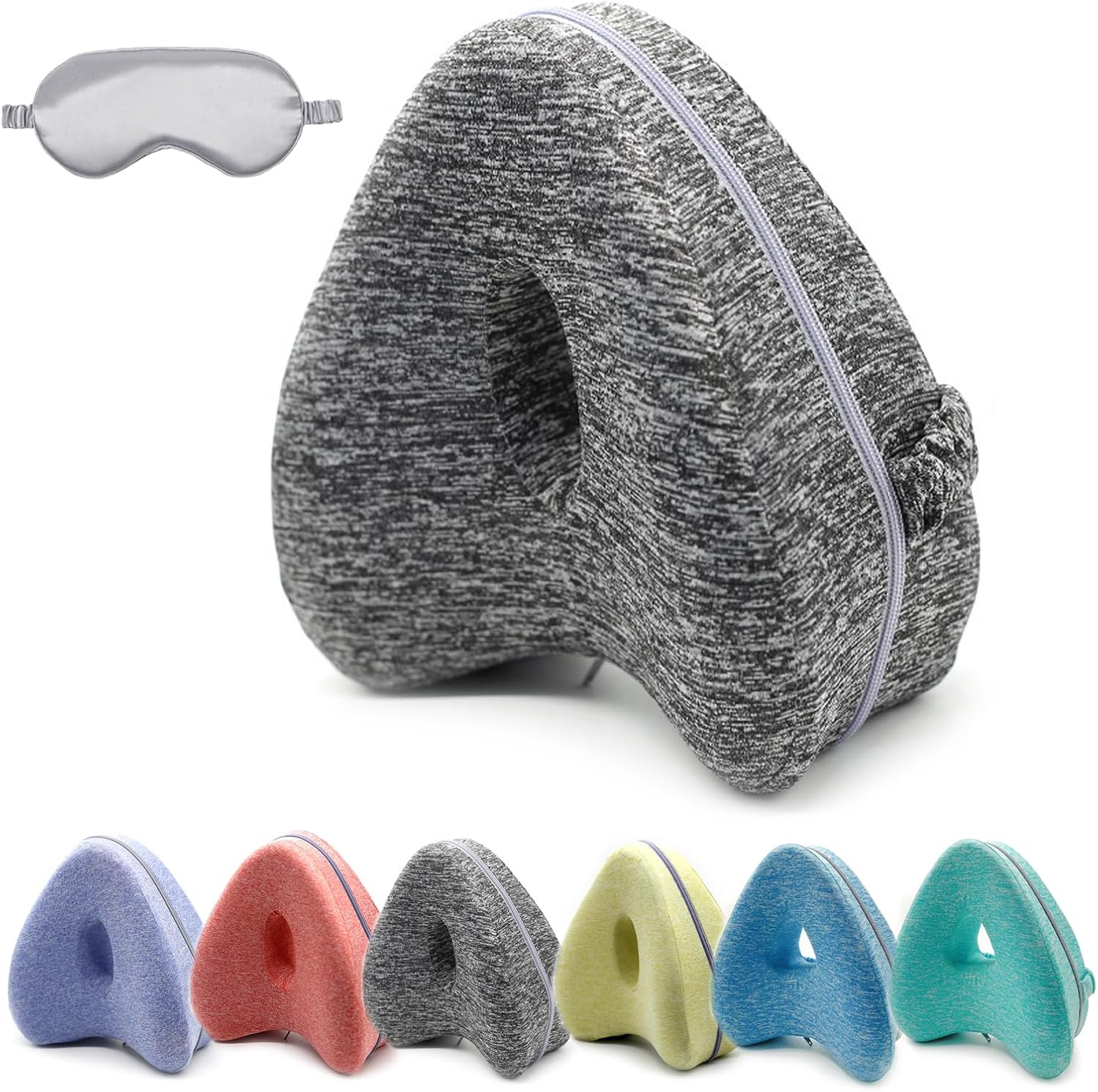 KCRPM Knee Pillow for Side Sleepers, Alignment Pillow