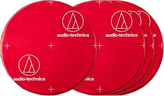 铁三角(Audio-technica) AT-AQ756 振动控制器 + 圆形 高比重2.7 车载用 点 防震材料 防震 耐热 门 内衬 地板 铝 支架 无需专业工具 4片装 【日本制造】