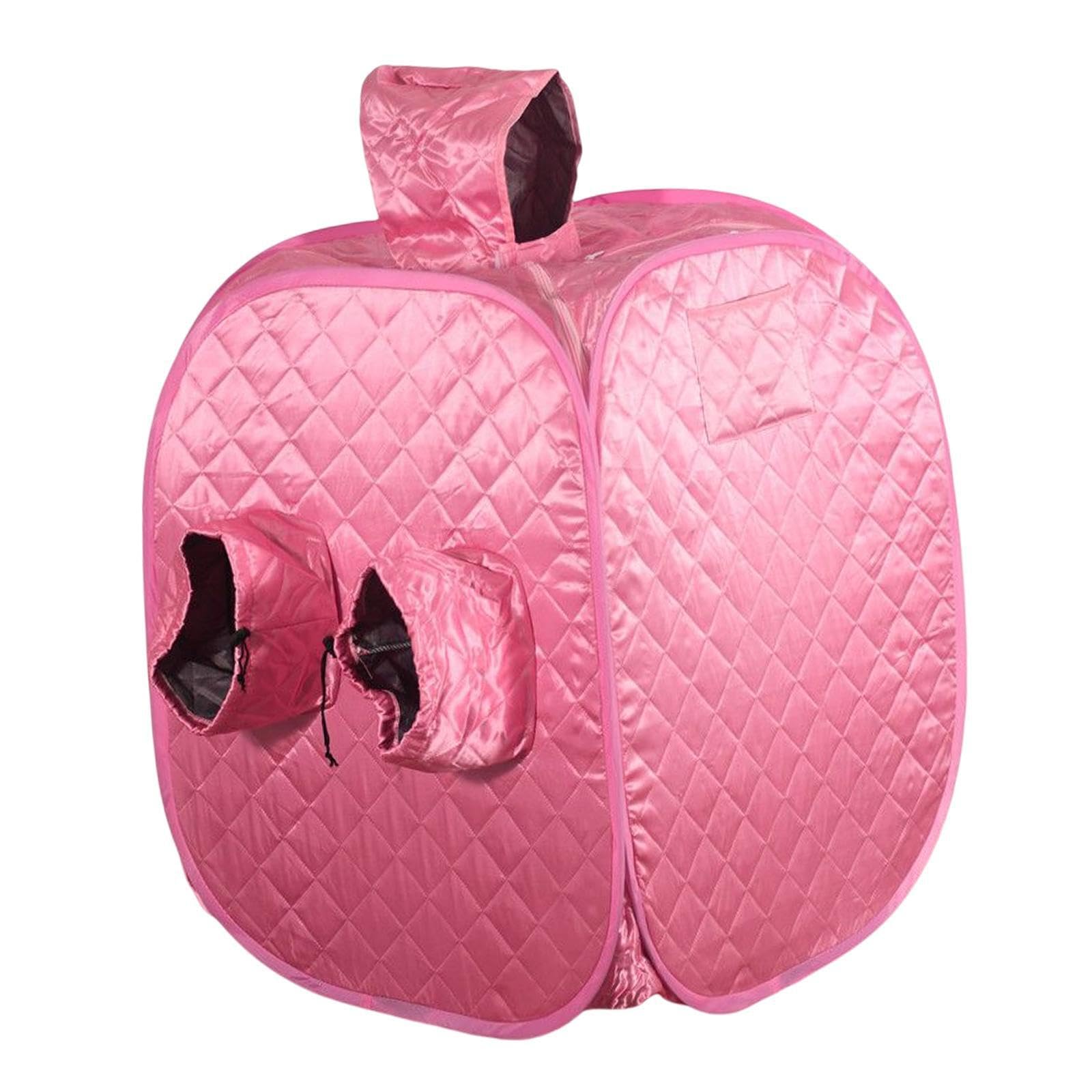 Zambuph Pink Quick Heating Indoor Sauna Room Tent Accessory Relaxing Escape Within Home But Also Gives Private Shelter Outside Folding Steam Sauna Room Tent Fast,