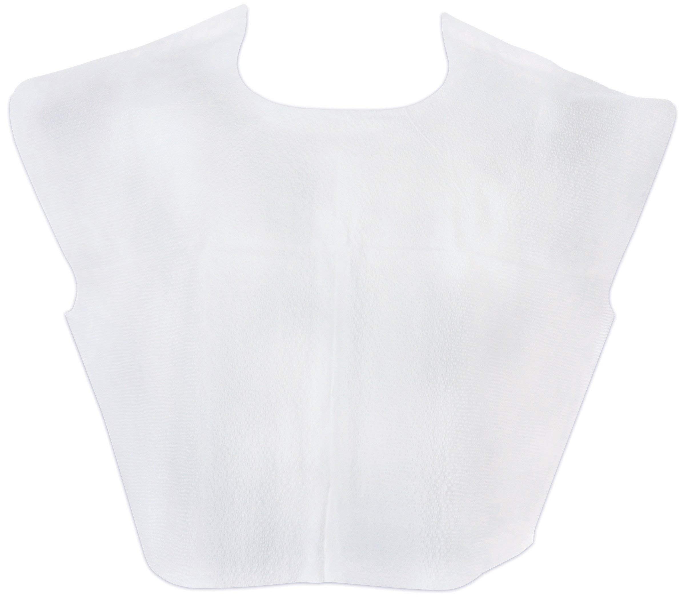 McKesson 18-107 Exam Cape, Tissue, White, 30" Width, 21" Length, 30" Width, 21" Length (Pack of 100)